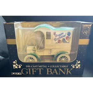 Ertl 1:25 collectible die cast Limited Edition B-Day Ford Model T Bank 1991